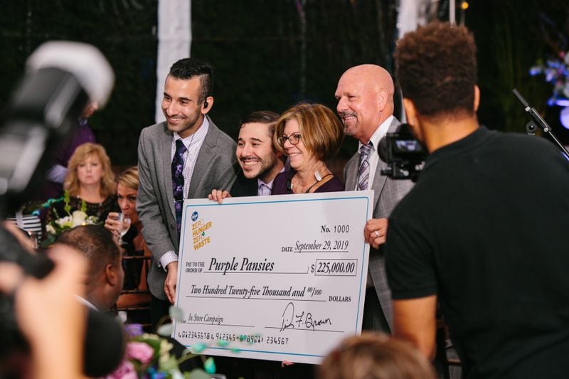 At the 2019 Purple Pansies Gala, the nonprofit received a boost when Kroger became a premier sponsor. COURTESY OF PURPLE PANSIES