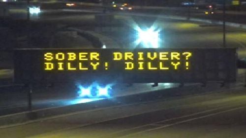 The Arizona DOT used humor in its latest message to drivers.