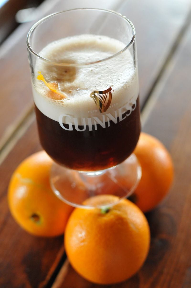 The Irish Poet cocktail at Fado is made with Guinness, cold-brewed coffee, Bulleit Bourbon, brown sugar and orange bitters. CONTRIBUTED BY FADO IRISH PUBS