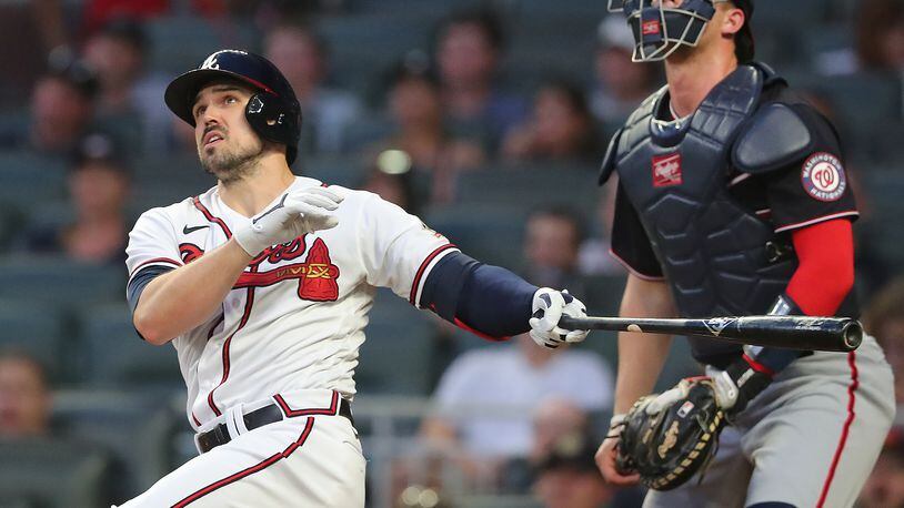 Braves' Adam Duvall 'a different guy with runners in scoring position