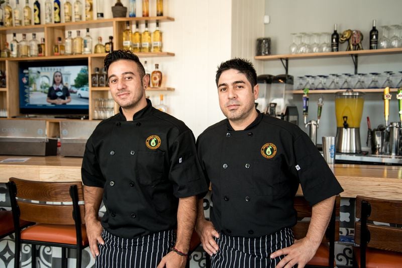 Patria Cocina brothers and chefs Alejandro Aguirre (left) and Octavio Aguirre (right). Photo credit- Mia Yakel.