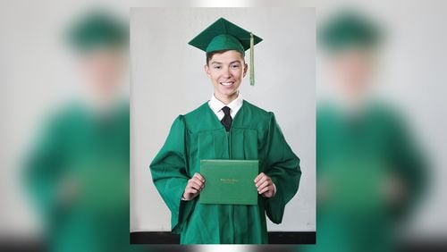 Jonathan Cole Moody, a graduating senior at Buford High School, will be one of more than 300 students celebrating with a traditional in-person ceremony. PHOTO COURTESY OF LILY MCGREGOR PHOTOGRAPHY