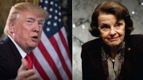 President Trump claimed Sen. Feinstein said “there is no collusion.” Feinstein actually said collusion is “an open question.”