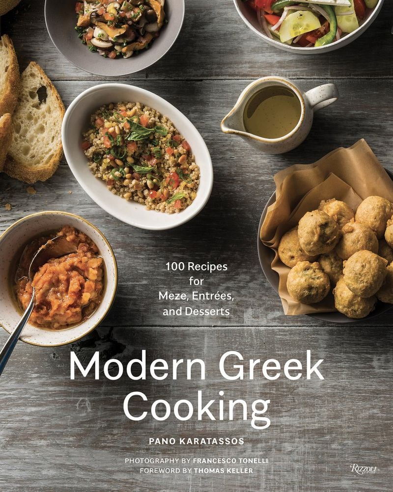 “Modern Greek Cooking” by Pano Karatassos. FRANCESCO TONELLI