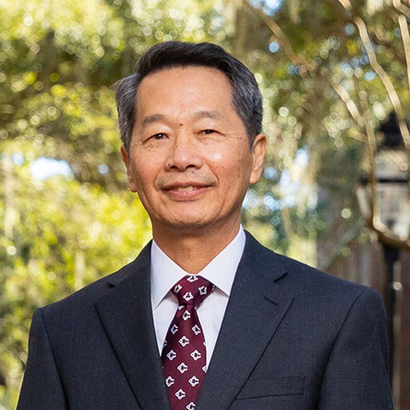 Andrew Hsu is president of the College of Charleston.