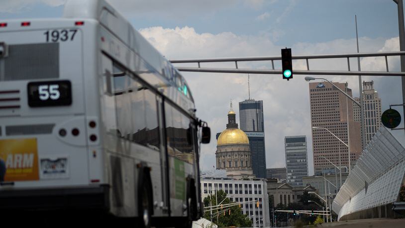 MARTA plans a new bus rapid transit line along Capitol Avenue in Atlanta. It would be the first of several bus rapid transit lines in metro Atlanta.  (File photo by Ben Gray for the Atlanta Journal-Constitution)