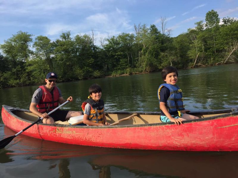 Paddle on the Chattahoochee River for a leisurely trip led by experienced canoe guides.