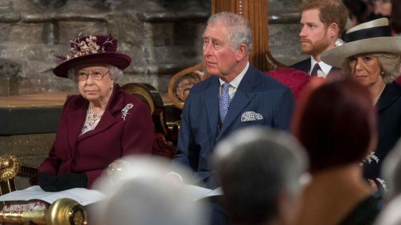 Queen Elizabeth II and her son, Prince Charles, attended the Commonwealth Service at Westminster Abbey last month.