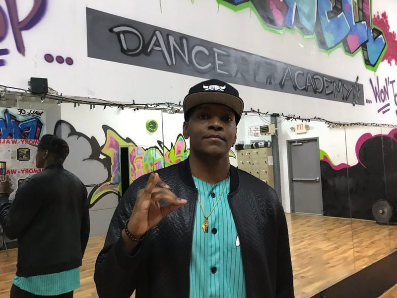 Andre "Droiid" Rucker of Marietta will be performing on NBC's "World of Dance" season two with two of his dance partners with DragonHouse. CREDIT: Rodney Ho/rho@ajc.com
