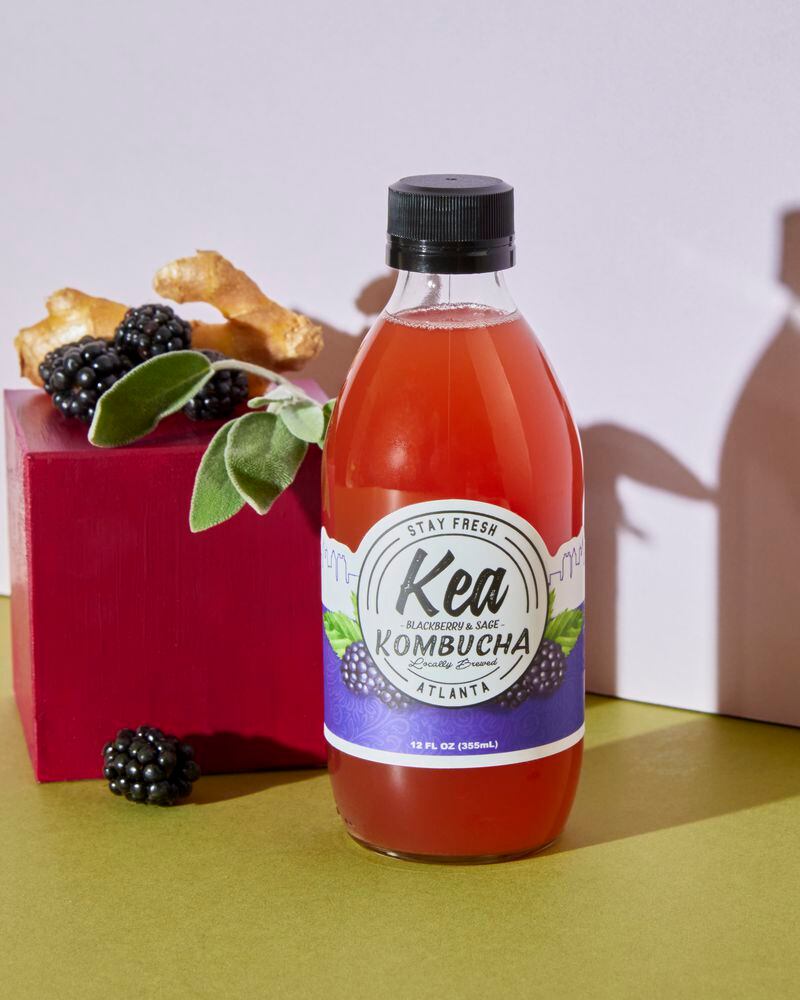 Kombucha from Kea Beverages 
Courtesy of Kathryn Schambach