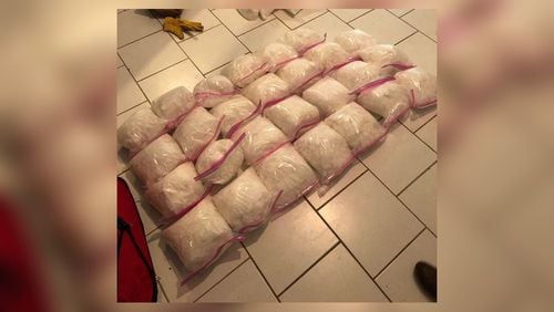 Authorities on Friday seized more than 100 kilograms of methamphetamine from homes in Cobb and Cherokee counties, authorities said. The monthslong investigation focused on the Gangster Disciples and Ghostface Gangsters' relationships with local associates of Mexican cartel traffickers, according to the GBI.