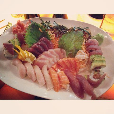 Sushi platter from Aja Restaurant and Bar -- photo submitted by @addy_belle on Instagram
