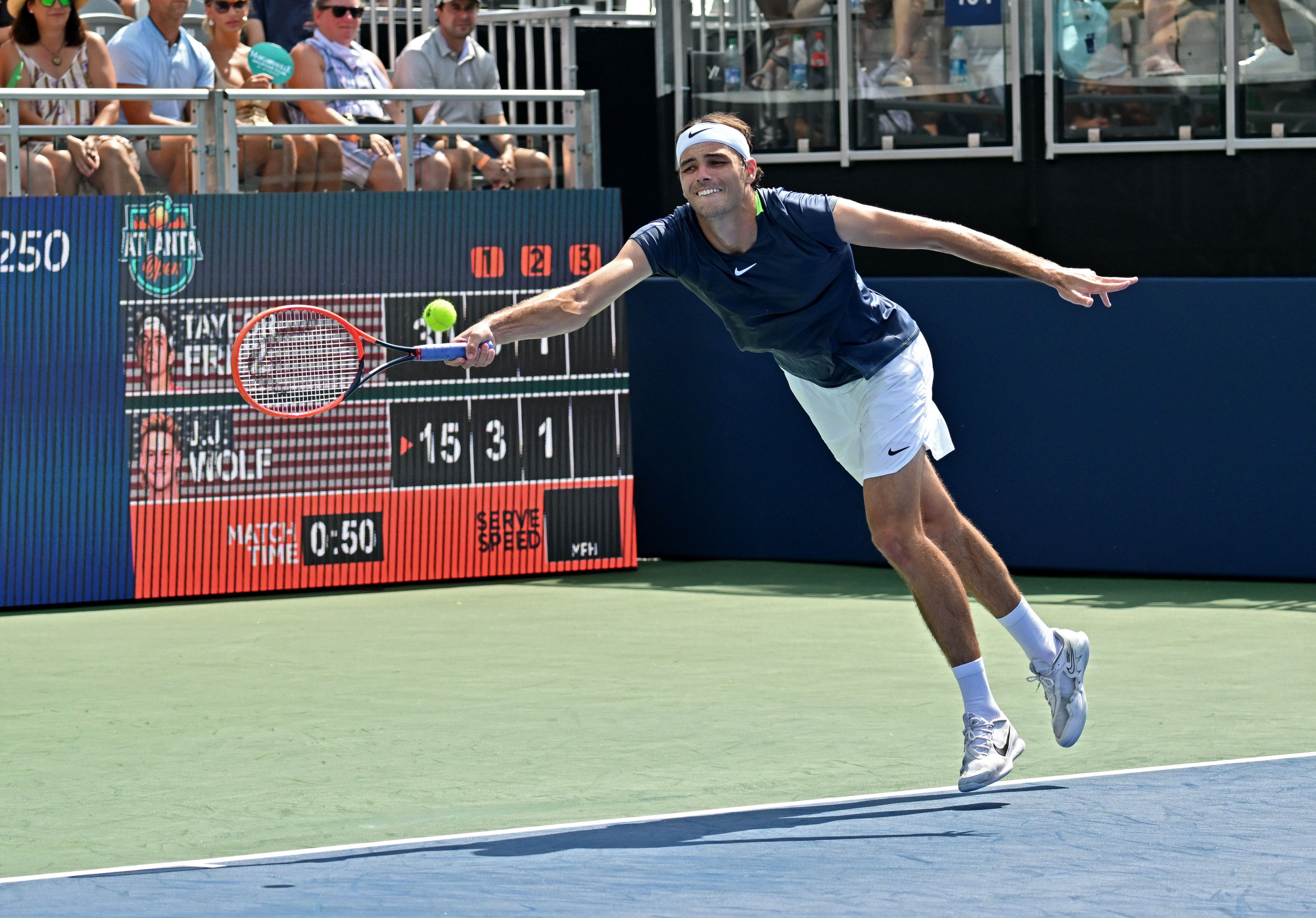 Taylor Fritz survives five set points and wins a 20-minute tiebreak at  Cincinnati Open - Tennis - Sports - Daily Express US