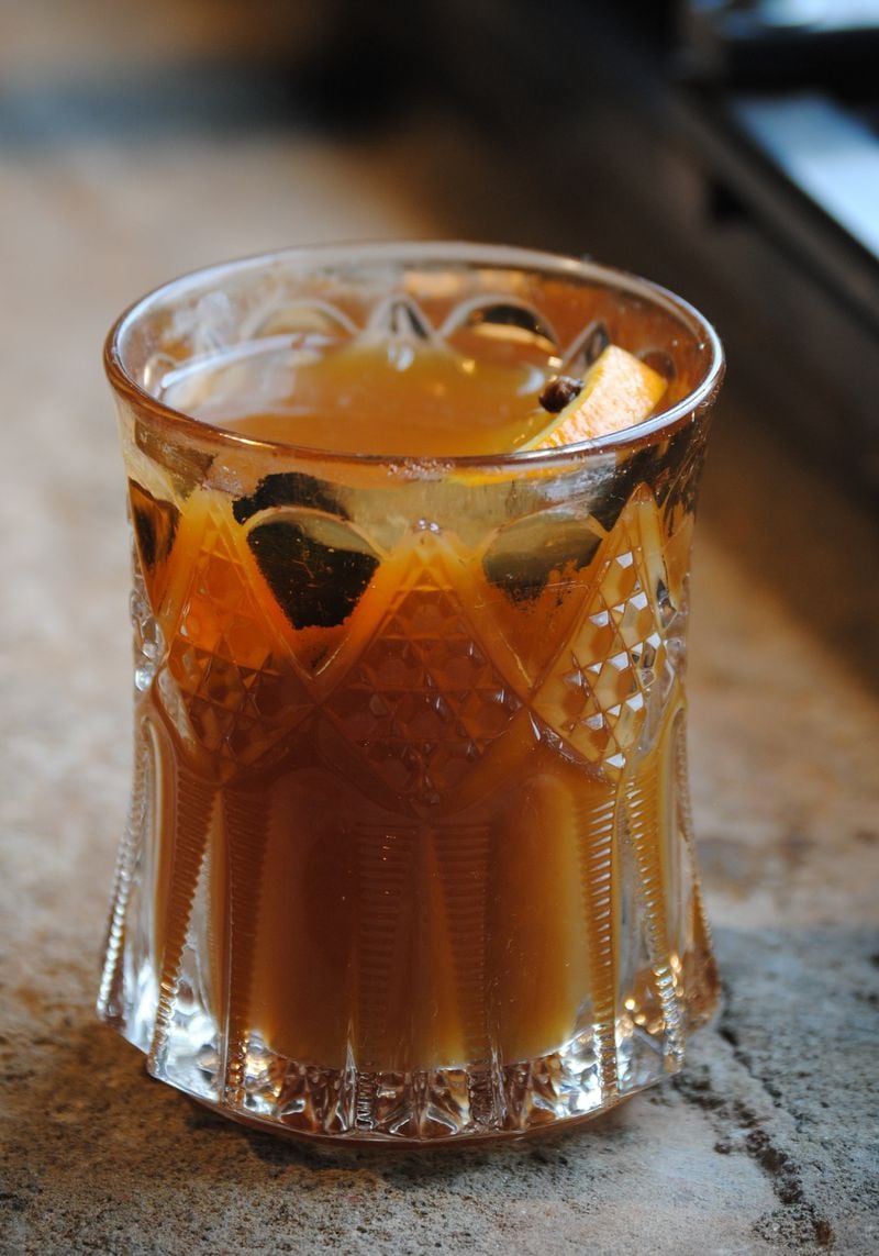 Cider and rum wassail from Edgar's Proof and Provision. Photo courtesy of Proof and Provision