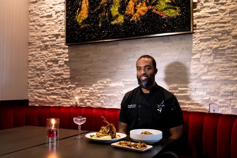 Scotley Innis, chef and owner at the Continent, has worked at a string of Atlanta restaurants and appeared on the Fox TV show "Hell's Kitchen." Mia Yakel for The AJC