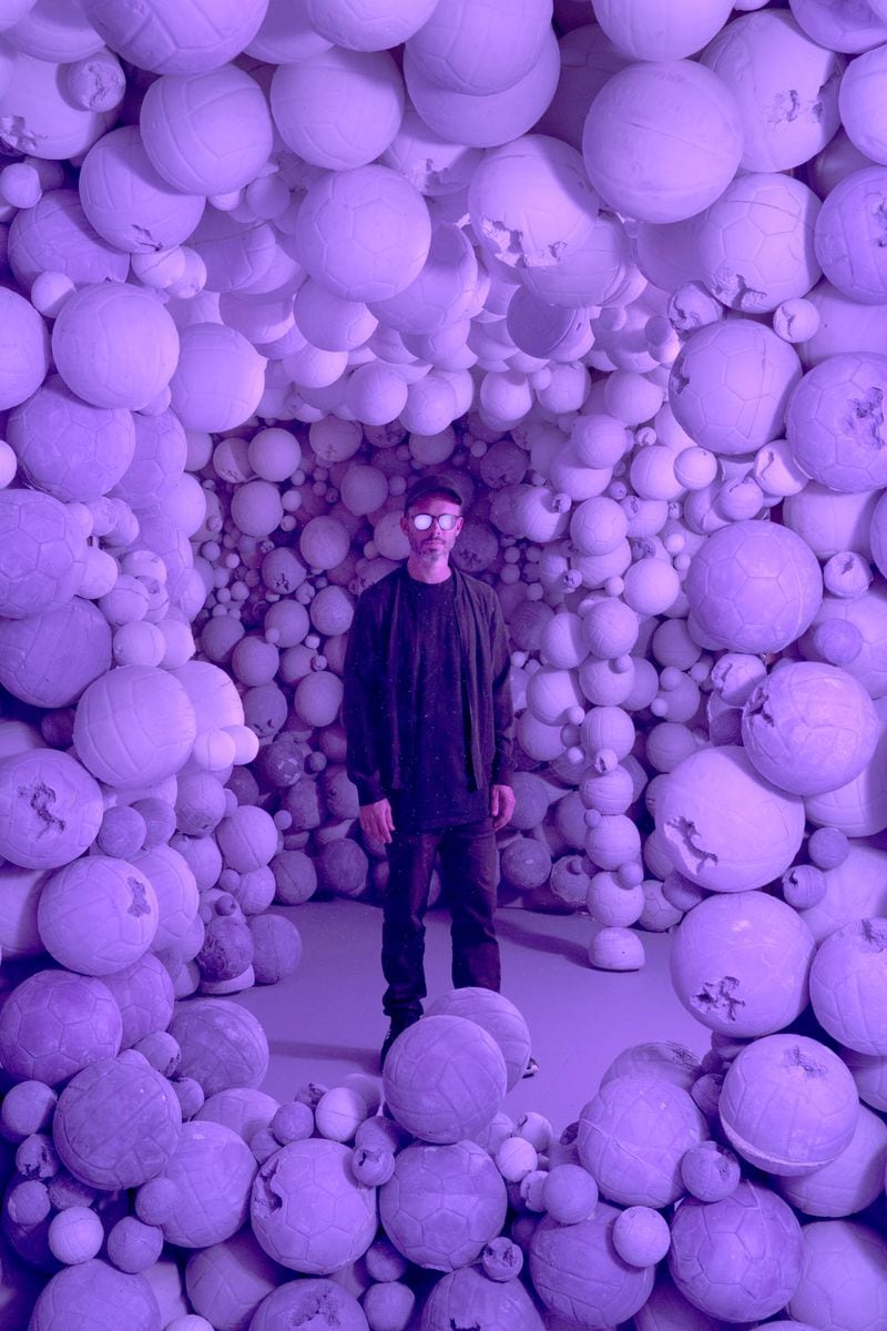 “Daniel Arsham: Hourglass,” a new, one-man show at the High Museum of Art, plays with a geological sense of time. Photo: courtesy High Museum of Art