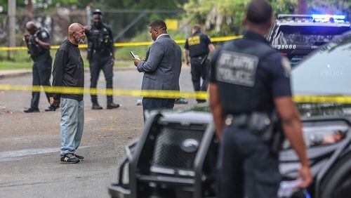 Police are investigating a shooting in southwest Atlanta on Wednesday morning.