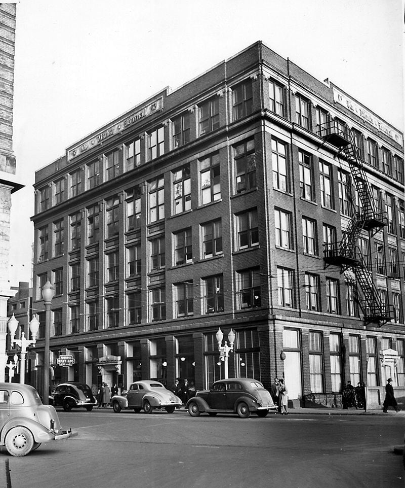 The Journal stood at 7 Forsyth Street for 38 years. The site is now a CVS store. (AJC file)