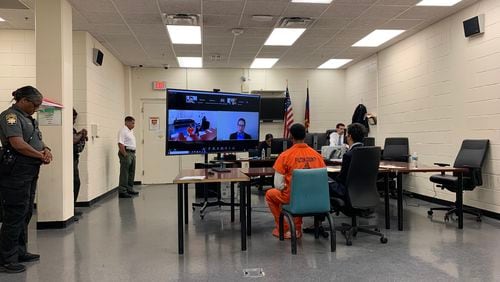 As part of an effort to address jail overcrowding, Fulton County held court at the Fulton County jail on Saturday, Sept. 30.