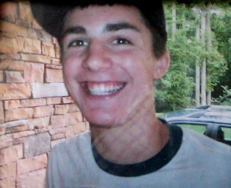 June 28, 2018 Madison: This is a copy of a family photo of Caleb Sorohan who died in an accident while texting and driving in 2009.    special family photo