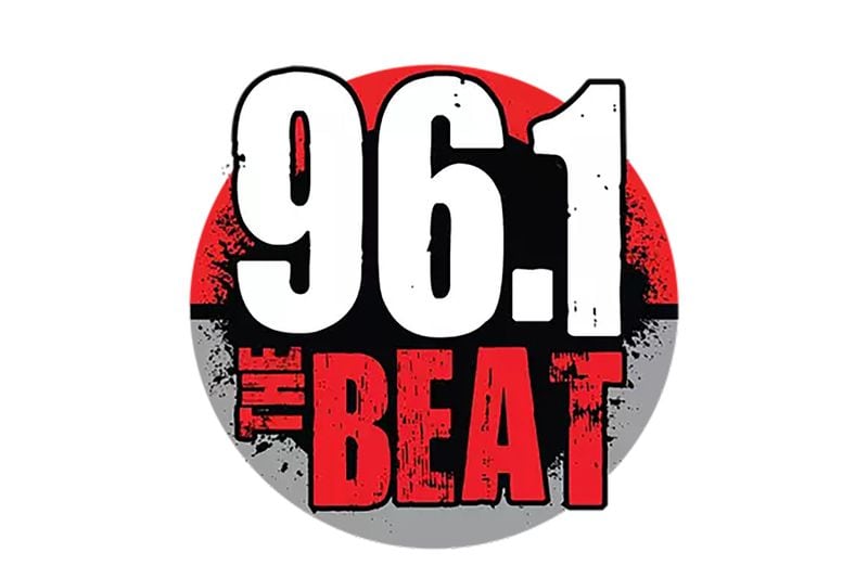 New logo for 96.1/The Beat, which moved from 105.3 in Atlanta on April 16, 2024. iHEARTRADIO