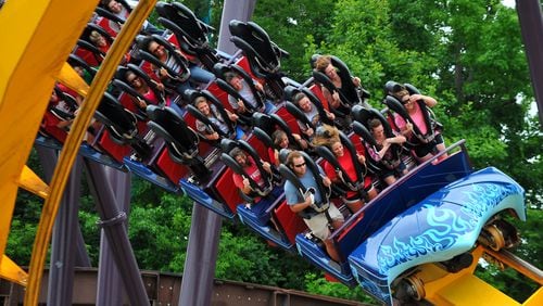 "The Scorcher" rollercoaster will be renamed the "Alabama Scorcher" for opening weekend because UGA lost to Bama.