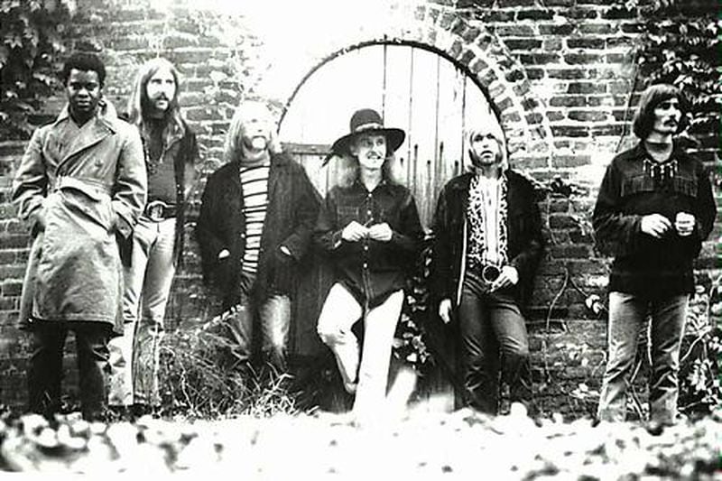 Formed by Duane and Gregg Allman in the late 1960s, the Allman Brothers Band became one of the most influential and popular American rock bands despite personal turmoil and tragedy. Original members (from left): "Jaimoe" Johanson, Berry Oakley, Duane Allman, Butch Trucks, Gregg Allman and Dickey Betts.