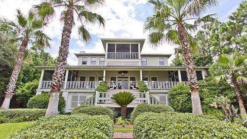 Sandra Bullock's Tybee Island beach house