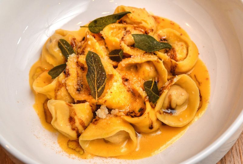 Cappelletti pasta with butternut squash, brown butter and vincotto. CONTRIBUTED BY CHRIS HUNT PHOTOGRAPHY