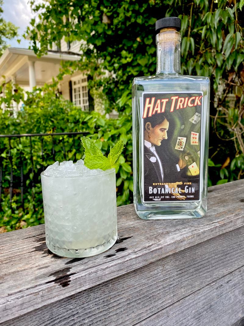 A Southside cocktail is gin’s answer to a mojito. Krista Slater for The Atlanta Journal-Constitution