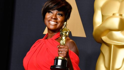 HOLLYWOOD, CA - FEBRUARY 26: Actor Viola Davis, winner of the Best Supporting Actress award for 'Fences' poses in the press room during the 89th Annual Academy Awards at Hollywood & Highland Center on February 26, 2017 in Hollywood, California. (Photo by Frazer Harrison/Getty Images)