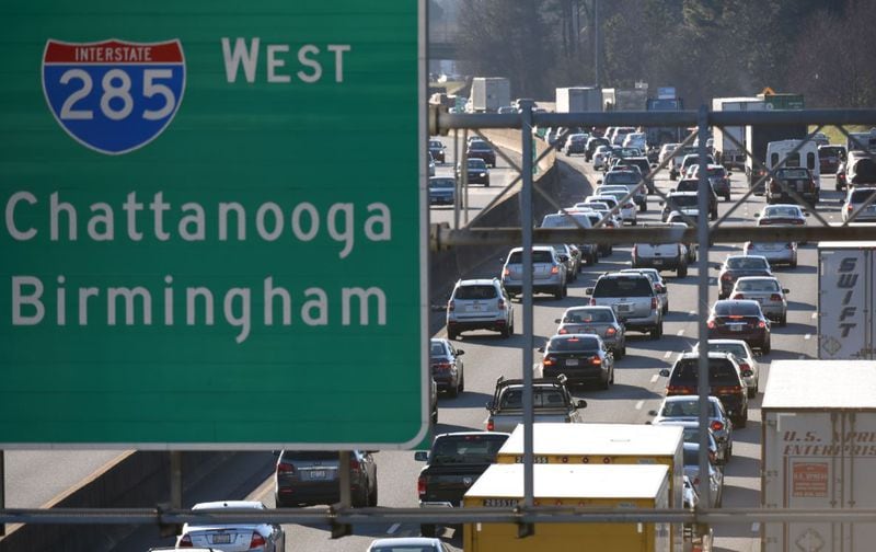 State officials may allow a private company to set and collect tolls on the top half of the Perimeter. (AJC file photo)