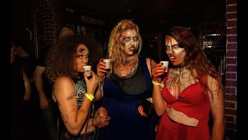 <p>Oh my!. (Photos by&nbsp;Ayalas Photography)</p> <p>The Zombie Apocalypse descended on Atlanta this weekend. (Photos by&nbsp;Richard A LaMarre)</p> <p>Hundreds of Zombies made their way to&nbsp;<a href="http://dieselatlanta.com/">Diesel Filling Station</a>... (Photos by&nbsp;Ayalas Photography)</p> <p>For the annual&nbsp;<strong><a href="http://atlantazombiecrawl.blogspot.com/">Zombie Pub Crawl</a>.</strong>&nbsp;(Photos by&nbsp;Ayalas Photography)</p> <p>The event included great makeup and plenty of adult beverages. (Photos by&nbsp;Richard A LaMarre)</p> <p><a href="http://www.markstercon.com/">Markster Con</a> and <a href="http://www.gorehoundproductions.com/">Gorehound Productions</a>&nbsp;co-produced the event. (Photos by&nbsp;Ayalas Photography)</p> <p>The companies run a number of events in the area throughout the year. Up next is the <strong><a href="https://www.facebook.com/events/1769049913406743/">MULTIVERSE PUB CRAWL</a></strong> on Aug. 11th, a Rick and Morty themed event. &nbsp;(Photos by&nbsp;Richard A LaMarre)</p> <p>Check out <a href="https://www.facebook.com/events/1769049913406743/">https://www.facebook.com/events/1769049913406743/</a> for more on it. (Photos by&nbsp;Ayalas Photography)</p> <p>Here are some more photos from the&nbsp;<strong><a href="http://atlantazombiecrawl.blogspot.com/">Zombie Pub Crawl&nbsp;</a></strong>at&nbsp;<a href="http://dieselatlanta.com/">Diesel Filling Station</a>&nbsp;co-produced by&nbsp;<a href="http://www.markstercon.com/">Markster Con</a>&nbsp;and&nbsp;<a href="http://www.gorehoundproductions.com/">Gorehound Productions</a>. (Photos by&nbsp;Richard A LaMarre)</p> <p>Here are some more photos from the <strong><a href="http://atlantazombiecrawl.blogspot.com/">Zombie Pub Crawl </a></strong>at <a href="http://dieselatlanta.com/">Diesel Filling Station</a>&nbsp;co-produced by <a href="http://www.markstercon.com/">Markster Con</a> and <a href="http://www.gorehoundproductions.com/">Gorehound Productions</a>. (Photos by&nbsp;Ayalas Photography)</p> <p>Here are some more photos from the <strong><a href="http://atlantazombiecrawl.blogspot.com/">Zombie Pub Crawl </a></strong>at <a href="http://dieselatlanta.com/">Diesel Filling Station</a>&nbsp;co-produced by <a href="http://www.markstercon.com/">Markster Con</a> and <a href="http://www.gorehoundproductions.com/">Gorehound Productions</a>. (Photos by&nbsp;Ayalas Photography)</p> <p>Here are some more photos from the <strong><a href="http://atlantazombiecrawl.blogspot.com/">Zombie Pub Crawl </a></strong>at <a href="http://dieselatlanta.com/">Diesel Filling Station</a>&nbsp;co-produced by <a href="http://www.markstercon.com/">Markster Con</a> and <a href="http://www.gorehoundproductions.com/">Gorehound Productions</a>. (Photos by&nbsp;Ayalas Photography)</p> <p>Here are some more photos from the <strong><a href="http://atlantazombiecrawl.blogspot.com/">Zombie Pub Crawl </a></strong>at <a href="http://dieselatlanta.com/">Diesel Filling Station</a>&nbsp;co-produced by <a href="http://www.markstercon.com/">Markster Con</a> and <a href="http://www.gorehoundproductions.com/">Gorehound Productions</a>. (Photos by&nbsp;Workman Reflections Photography)</p> <p>Here are some more photos from the <strong><a href="http://atlantazombiecrawl.blogspot.com/">Zombie Pub Crawl </a></strong>at <a href="http://dieselatlanta.com/">Diesel Filling Station</a>&nbsp;co-produced by <a href="http://www.markstercon.com/">Markster Con</a> and <a href="http://www.gorehoundproductions.com/">Gorehound Productions</a>. (Photos by&nbsp;Workman Reflections Photography)</p> <p>Here are some more photos from the <strong><a href="http://atlantazombiecrawl.blogspot.com/">Zombie Pub Crawl </a></strong>at <a href="http://dieselatlanta.com/">Diesel Filling Station</a>&nbsp;co-produced by <a href="http://www.markstercon.com/">Markster Con</a> and <a href="http://www.gorehoundproductions.com/">Gorehound Productions</a>. (Photos by&nbsp;Workman Reflections Photography)</p> <p>Here are some more photos from the <strong><a href="http://atlantazombiecrawl.blogspot.com/">Zombie Pub Crawl </a></strong>at <a href="http://dieselatlanta.com/">Diesel Filling Station</a>&nbsp;co-produced by <a href="http://www.markstercon.com/">Markster Con</a> and <a href="http://www.gorehoundproductions.com/">Gorehound Productions</a>. (Photos by&nbsp;Workman Reflections Photography)</p> <p>Here are some more photos from the <strong><a href="http://atlantazombiecrawl.blogspot.com/">Zombie Pub Crawl </a></strong>at <a href="http://dieselatlanta.com/">Diesel Filling Station</a>&nbsp;co-produced by <a href="http://www.markstercon.com/">Markster Con</a> and <a href="http://www.gorehoundproductions.com/">Gorehound Productions</a>. (Photos by&nbsp;Workman Reflections Photography)</p> <p>Here are some more photos from the <strong><a href="http://atlantazombiecrawl.blogspot.com/">Zombie Pub Crawl </a></strong>at <a href="http://dieselatlanta.com/">Diesel Filling Station</a>&nbsp;co-produced by