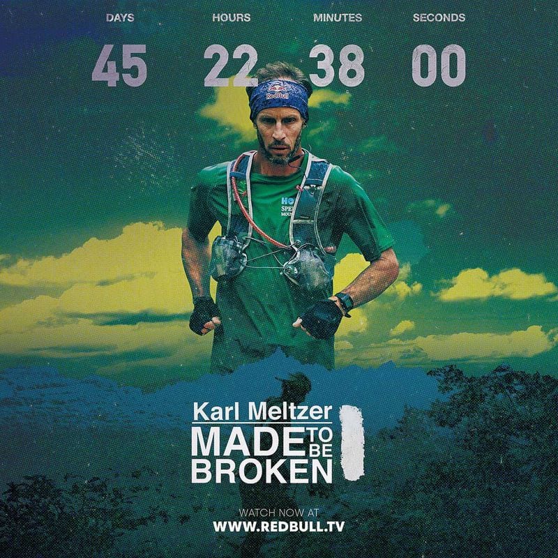 The movie documenting Karl Meltzer’s speed hike of the Appalachian Trail, called “Karl Meltzer: Made to Be Broken,” was released last week, and can be viewed online. Photo: contributed