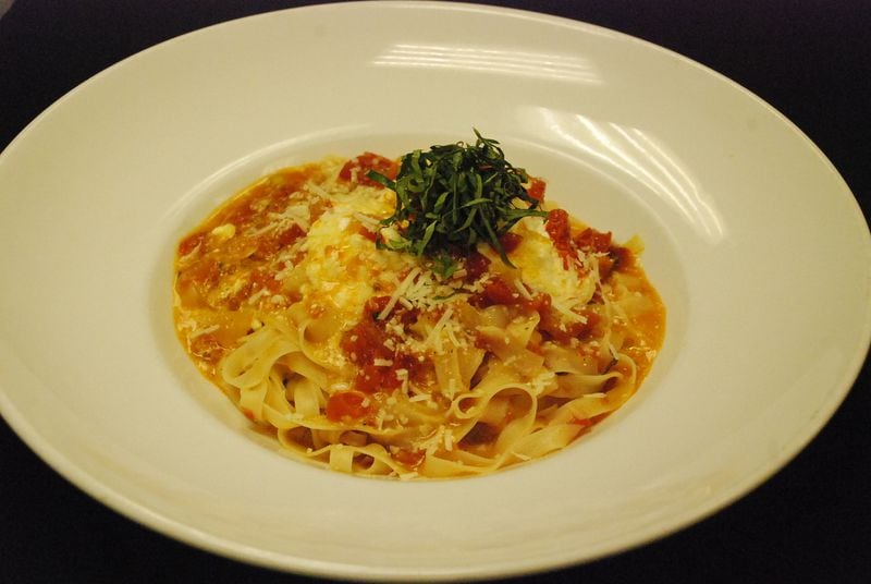 Order the fettuccini pomodoro e ricotta at Vingenzo's in Woodstock, which makes their pasta fresh daily.