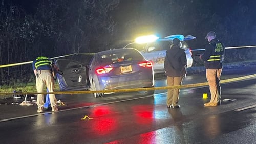 A man was shot by Alabama and Georgia law enforcement on I-20 Saturday in Tallapoosa after a chase crossed state lines, the GBI said. It was one of three officer-involved shootings Saturday in Georgia.