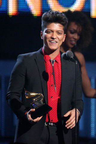 “I want to dedicate this award to my mother. Ma, I know you’re watching. I hope you’re smiling." -- Bruno Mars