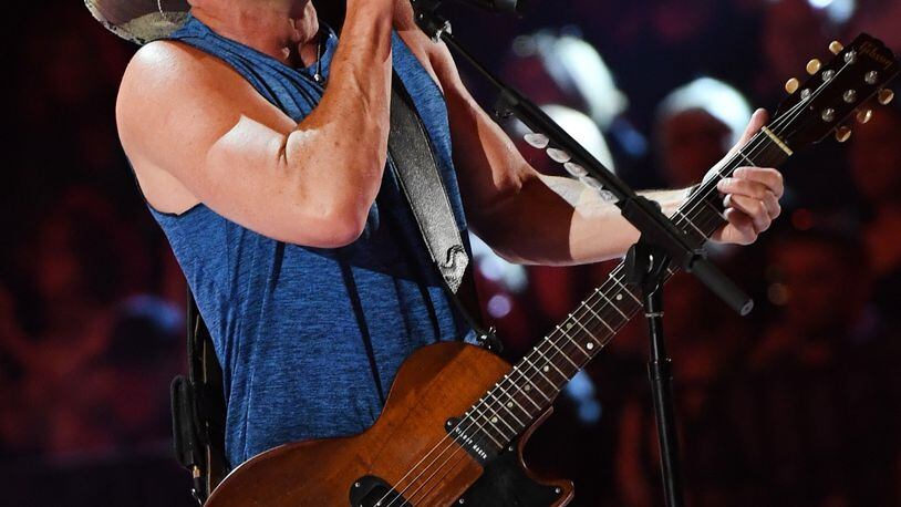 Kenny Chesney will be the first act to play Mercedes-Benz Stadium since Garth Brooks last fall. Photo: Getty Images