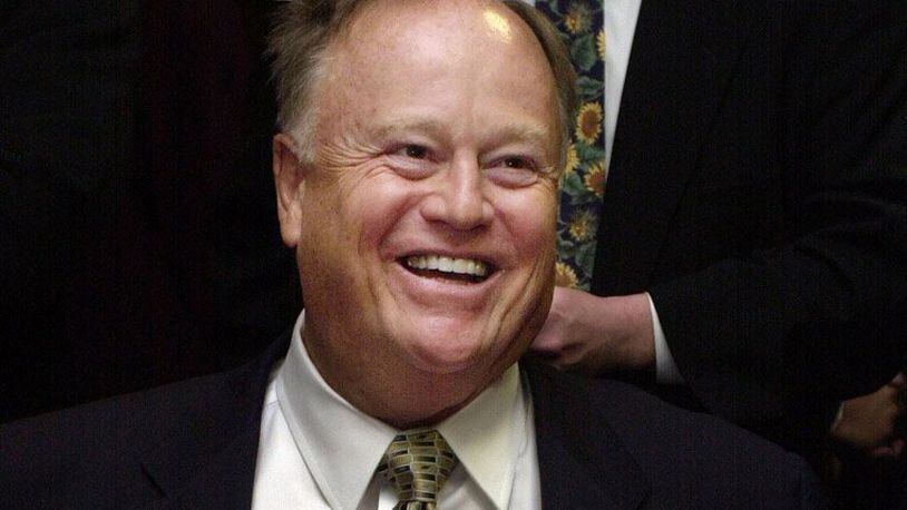 Senator Max Cleland in 2002. (JEAN SHIFRIN/staff)