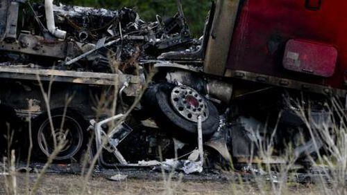 A May crash on I-16 claimed five lives. (Ian Maule/Savannah Morning News via AP)