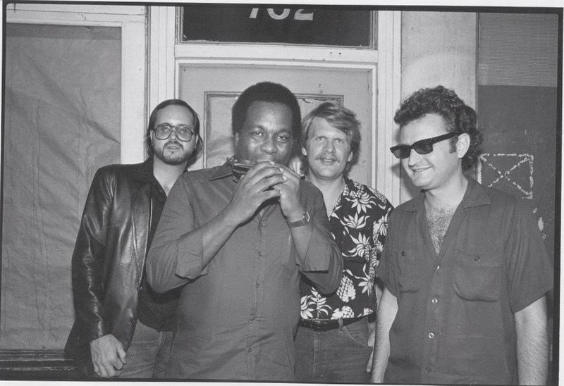 Ellis played with blues harmonica master Chicago Bob in the Heartfixers before joining Alligator Records. Photo: courtesy Landslide Records
