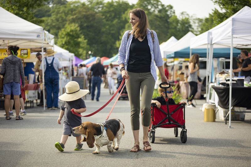 The Friday morning Historic Downtown Acworth Farmers Market is open April 8-Oct. 28. (Courtesy of Acworth Tourism Bureau)