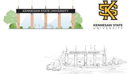 Kennesaw State University will spend $1.8 million to upgrade its front entrance along Chastain Road.