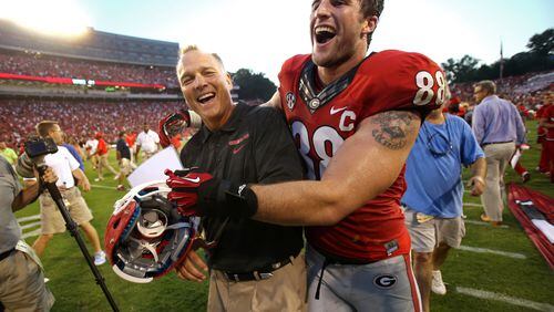 Arthur Lynch, former Georgia tight end: (Twitter post) "I wouldn't be the person I am today without @MarkRicht and he will always have my support. Thank you for everything, Coach."