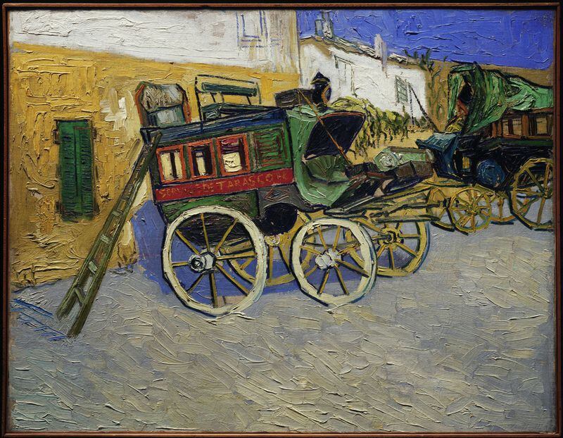 Vincent van Gogh’s “Tarascon Stagecoach” (1888) is included in the High Museum of Art exhibit “Cézanne and the Modern: Masterpieces of European Art From the Pearlman Collection” opening Saturday.