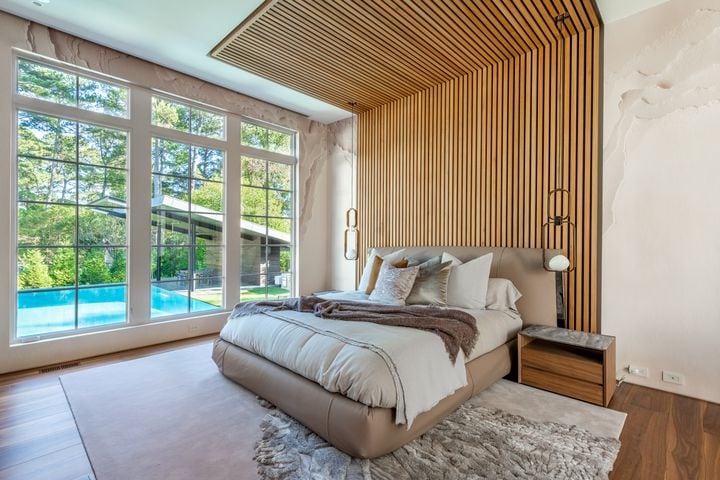 $8 million Brookhaven master bedroom
