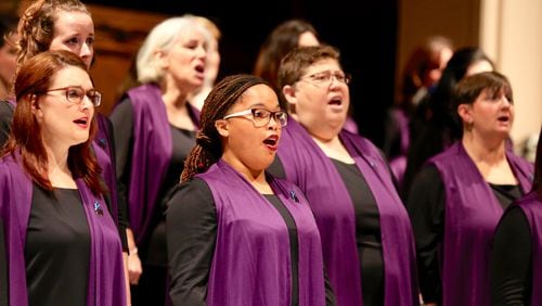 Atlanta Women’s Chorus will sing Faure’s “Requiem” as part of the ensemble’s holiday concert. 
Courtesy of Dan Lax