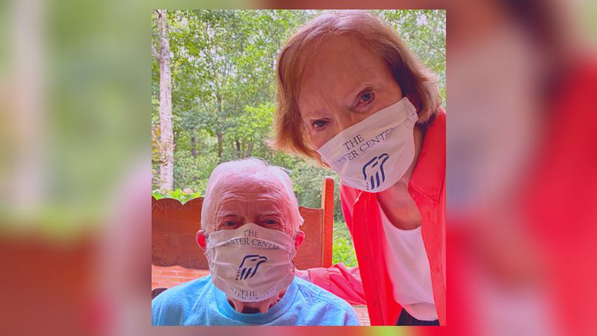 Former President Jimmy Carter, Rosalynn Carter: ‘Please wear a mask’