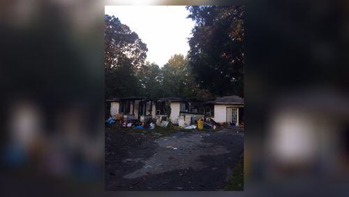 A fire in Douglas County left two people dead on Sunday. (Credit: Georgia Department of Insurance)