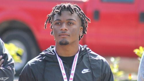 Dutchtown High wide receiver Nate McCollum, who announced his commitment to Georgia Tech on October 25, 2019. (247 Sports)